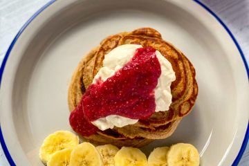 pancakes veganos